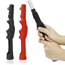 고무핸드그립 손잡이 퍼터그립 그립교체 골프 미끄럼방지 골프채그립, 레드