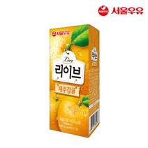 서울우유 리이브 190mlx12팩 사과 포도 제주감귤 아기주스, 12팩, 제주감귤12팩