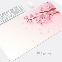 마우스 손목쿠션 손목받침대 손목보호대블랙 마우스 패드 벚꽃 데스크 매트 핑크 사쿠라 쿠션 키보드 컴퓨, 14 14_11 400x900x3mm