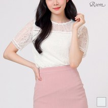로엠 레이스 블라우스 (1color)_RMBL937R23