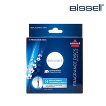 비쎌 BISSELL 백앤스팀 파워프레시 향기디스크 1BOX (8매입), 단일속성