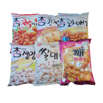 아리랑 미찌 옛날과자 6종 참 인절미 꽈배기 짱이야 생강대롱 쌀대롱 꿀깨꽈배기, 참인절미240g