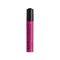 NYX PROFESSIONAL MAKEUP 리퀴드 스웨이드 크림 립스틱 핑크 러스트 (핫 핑크), 0.13 Fl Oz (Pack of 1), 다운타운 뷰티