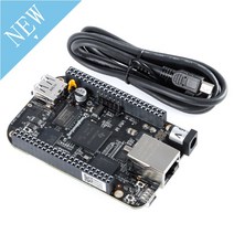 컴퓨터 데모 메인 보드 비글본 블랙 Rev.C 임베디드 개발 보드 모듈 AM3358 Cortex-A8 BB-Black 리눅스, 한개옵션0
