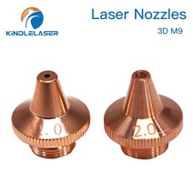 용접기 KINDLELASER OEM PRECITEC 3D 섬유 레이저 노즐 M9 D14.2mm 커팅 머신, 02 1.0mm, 1개