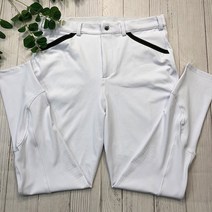 승마장비 승마조끼 승마안전 승마 레깅스 백인 남성 바지 의류, 01 white riding pants_03 M