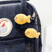 코엔라이프 1+1 붕어빵 브로치 가방장식악세사리