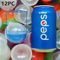캡슐 뽑기 기계 토이 가챠 머신 피규어 자판기 100/75/55/32MM 캡슐 서프라이즈 투명 플라스틱 공 장난감, 07 12PC 50MM no toys