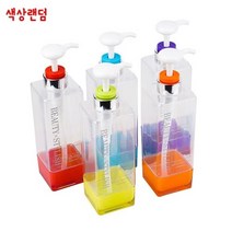 신나라-닷컴_펌프식 투명 리필용기 550mL(색상랜덤) 다용도 욕실디스펜서 린스 샴푸 식디 스펜서 푸통 화장_ tlsskfk, S-N-선택사항없습니다, 이상품찜!