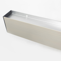 DBT 댐퍼 슬라이딩 도어 행거레일용 미닫이문용 30kg 50kg 80kg 레일별도, 벽면형커버레일 2m(댐퍼별도)