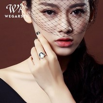 아쿠아마린반지 천연 천연석 원석 반지 wegarasti silver new 유행 214