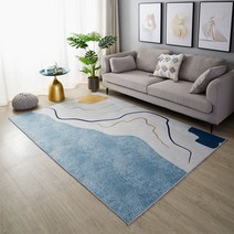 거실러그 거실러그 북유럽스타일의 거실 심플 3D프린팅 쇼파 카페트 침대옆 가정용 가득깔기 오염방지 미끄럼방지 트랜드 도매
