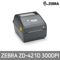 ZEBRA 제브라 ZEBRA ZD-421D 300dpi 감열전용 바코드프린터, ZD-421D 300dpi(이더넷)