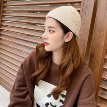 오너클랜 커플패션모자 9컬러 1P 미니 숏 비니 골지 컬러 캡_WA075CA