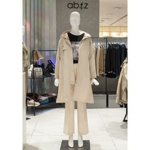 ab.f.z [ab.f.z] 롱 후드 야상 점퍼 (AAW1HU04C)