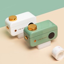 카피어랜드 미모 라벨프린터 클래식 휴대용 스마트 블루투스 감열식 한글어플 평생무료 MEEMO D50, 스노우화이트