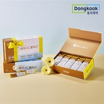 동국제약 엘리나C 플러스 고함량 프리미엄 약국 비타민C 2000mg 100포 비타민D3 비오틴, 2박스