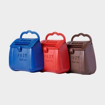 복주머니 벽걸이 우편함(3color), 레드