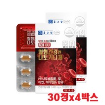 혈행건강앤나토키나제종근당30정x2박스 30정x4박스