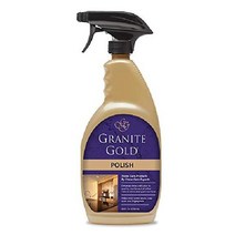 Granite Gold 대리석 석회화 천연석 조리대 광택 스프레이 1팩, 1