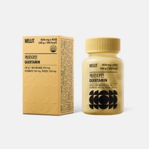웰릿 케르타민 고함량 케르세틴 브로멜라인 60정 면역력 피로 스트레스 관리, 6box