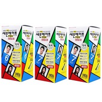 동성제약 세븐에이트 대용량240gx3통 칼라크림 염색약 새치염색약 헤어컬러, 5호(진한밤색), 3개