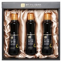 꼬손 신이 주신 향이 고소한 참기름 300ml x 3p 선물세트, 1세트