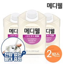 메디웰 신장식[투석] 2박스 (200ml x 60팩) 환자영양식, 단품, 단품
