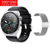 smartwatch 스마트워치 웨어러블 디바이스 호환 밴드 스트랩 전화 Huawei Xiaomi GT3 프로 스마트 워치 남, 18 Si Si-Si Me