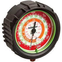 Hilmor 1839093 R22 404A 410A HVAC 하이 게이지 80mm
