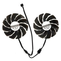 그래픽카드 팬 수리 부품 88mm t129215su pld09210s12hh 4pin 냉각 기가바이트 gtx 1050 1060 1070 960 rx 470 480 570 580, pld09210s12hh2개