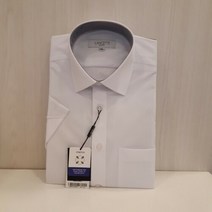 이랜드 [란체티]구김없는 화이트 일반핏 반팔셔츠 LSM2337WH_괴정점