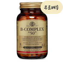 솔가 B컴플렉스 50 100개입 1통 [미국 직배송], 1개, 100개