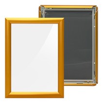 CSF-SG-A4 전면 개폐형 알루미늄 액자 A4 스퀘어 골드