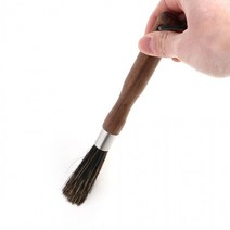 호두나무 손잡이 커피머신 그라인더 청소솔+파우치 그라인더 커피 가루청소 시 머신 쉬 청소솔 원두 브러, 상세페이지 참조, 상세페이지 참조, 상세페이지 참조