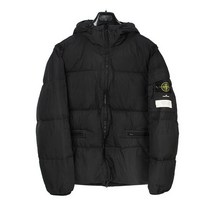 [스톤아일랜드] CRINKLE REPS 다운 패딩 771540223 V0029 BLACK