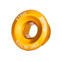 사이클 크랭크 자전거 ZTTO-자전거 크랭크셋 알루미늄 나사 암 볼트 캡 5 색 M20 M19 M18 범용 MTB 로드 M6000 105, [03] M20, [02] GOLD