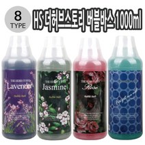 쫰툥쾡콱쿅HS 더허브스토리 버블바스 1000ml 10종택1 거품목욕제 꽃향기 아로마입욕제 천연제 에센션 바디화장품^l^tm-+, 래*큐동펴쾡/로즈 010873