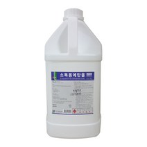 한신 소독용에탄올 4리터 83프로, 한신4리터 1개
