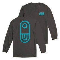 2223 에어블라스터 팀 긴팔 티셔츠 AIRBLASTER Team LS Tee Charcoal