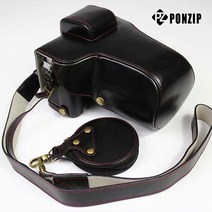 여니몰 fuji 후지 xt4 카메라 속사 스트랩포함 케이스, 1개, XT4-브라운