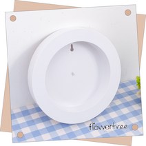 프리미엄 조화 화분 화병 꽃병 216종 수반 플트 H, H24.아크릴원형액자화분 24x4cm