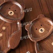 손잡이 앞접시 접시 그릇 홈파티 연말 귀여운 플레이팅 식기 원형 러블리 디자인 세트 디저트, B 2개