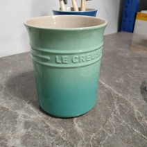 [르 쿠르제] 조리기구 수져통 레인보우 8종 컬러, 민트 수저통 13x16CM