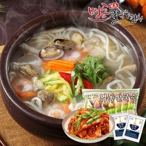 정직한밥상 명동 칼국수 마늘 겉절이 세트 (명동칼국수 김치 2kg + 명동칼국수 5인분세트), 단일옵션