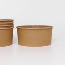 [SI] 1100cc 크라프트 종이용기 1박스 450개 / 떡볶이 닭강정 덮밥 샐러드 포장, [SI] 1100 크라프트 종이용기 450개