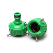 수도꼭지 매직호스 연결잭 나사식 커넥터 연결, 1개