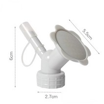 물뿌리개 2In1 물을 스프링클러 물병 플라스틱 노즐 꽃 급수기 공급 정원 도구 휴대용 가정용 화분, B