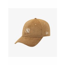 [국내 매장판] NEWERA 뉴에라 남여공용 MLB 코듀로이 뉴욕 양키스 언스트럭쳐 볼캡 베이지 12866395 285710
