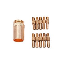 용접 노즐 소모품 접촉 스풀 푸시 풀 알루미늄 스틸, 1.1.0mm